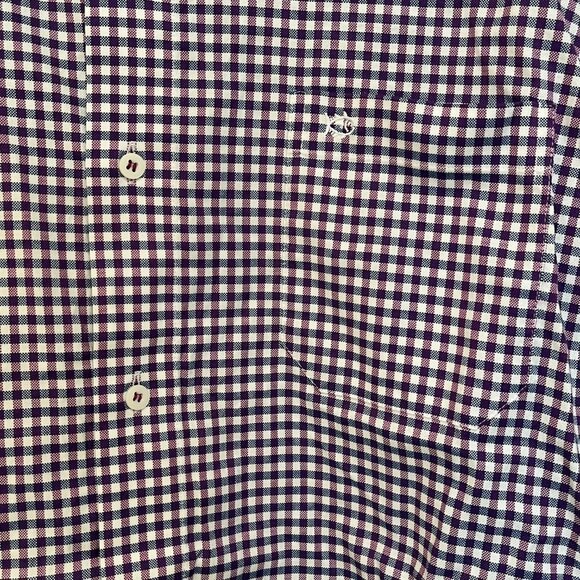 Southern Tide Plaid Dress Shirt - Size Large, Classic Fit - FLAW - Picture 2 of 9